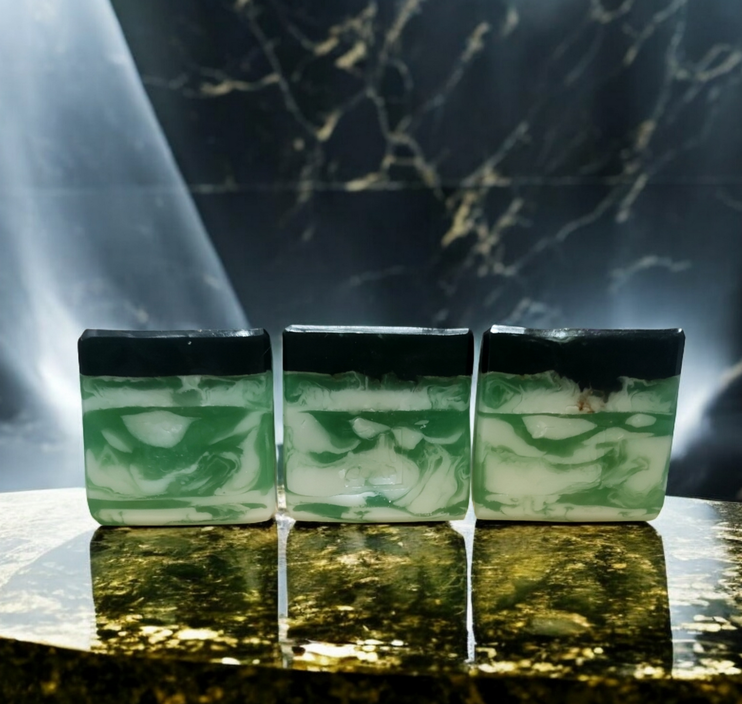 Green Chalcite lichaam & gezicht