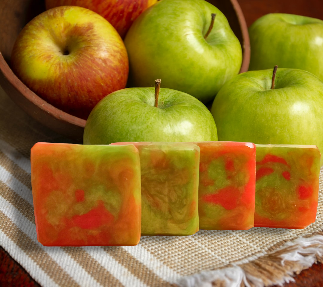 Groene appel lichaam & gezicht