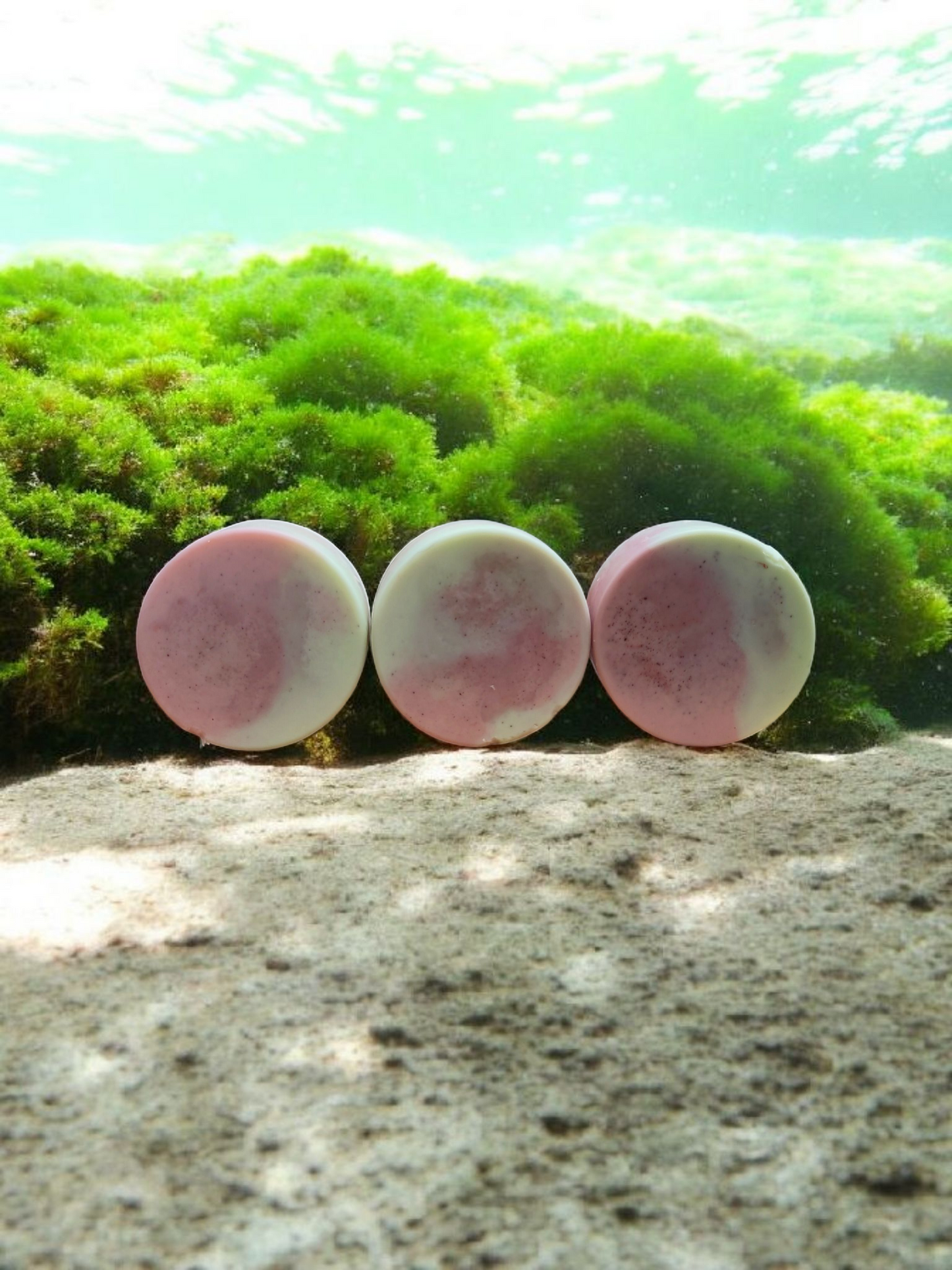 Irish Sea Moss shampoo syndet bar & lichaam en gezicht met maracuja-olie en provitamine B5