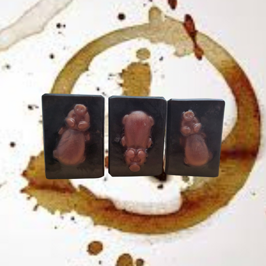 Like a pig in mud - koffie scrub bar